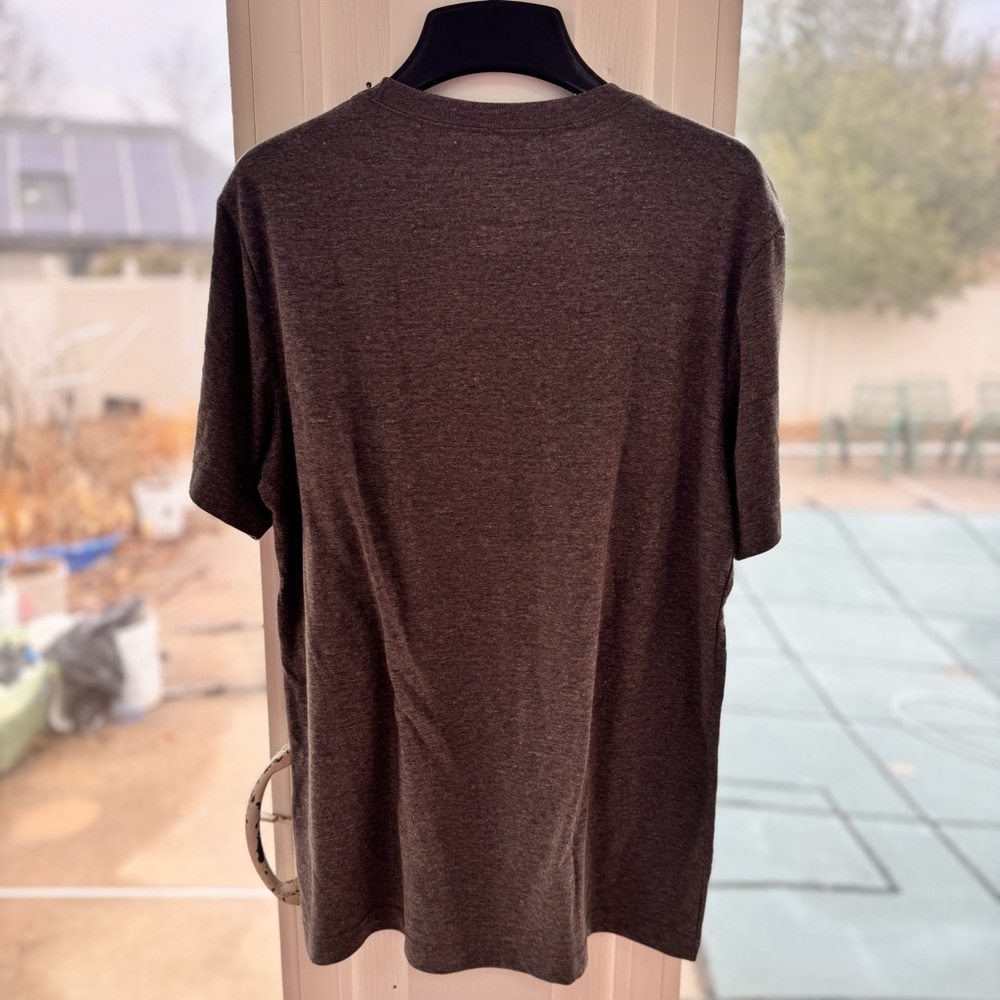George Men’s Crew Neck T-Shirt Size Medium M 38-40 Charcoal Gray NWT Wicking - Picture 3 of 7